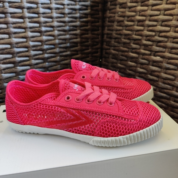 Feiyue Fuchsia Box Fe Lo Mesh New In Sneakers size 6 - Picture 6 of 9